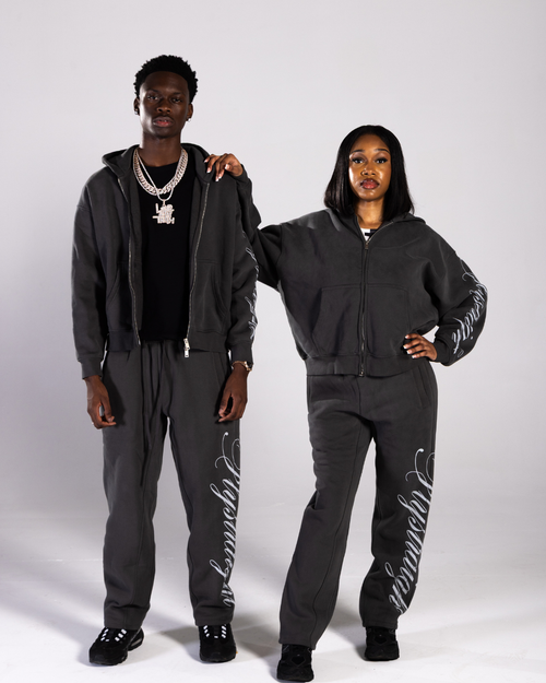 STR8 Boxy Grey Tracksuit