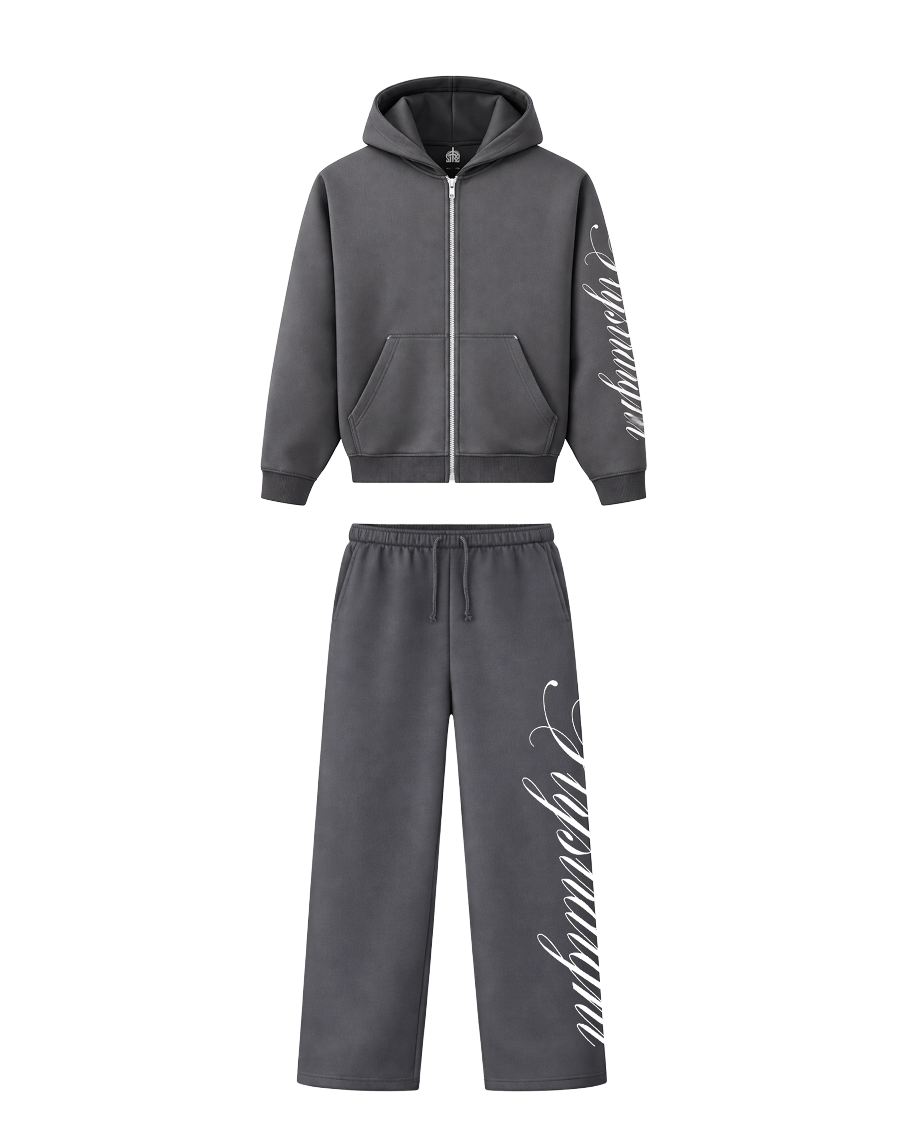STR8 Boxy Grey Tracksuit