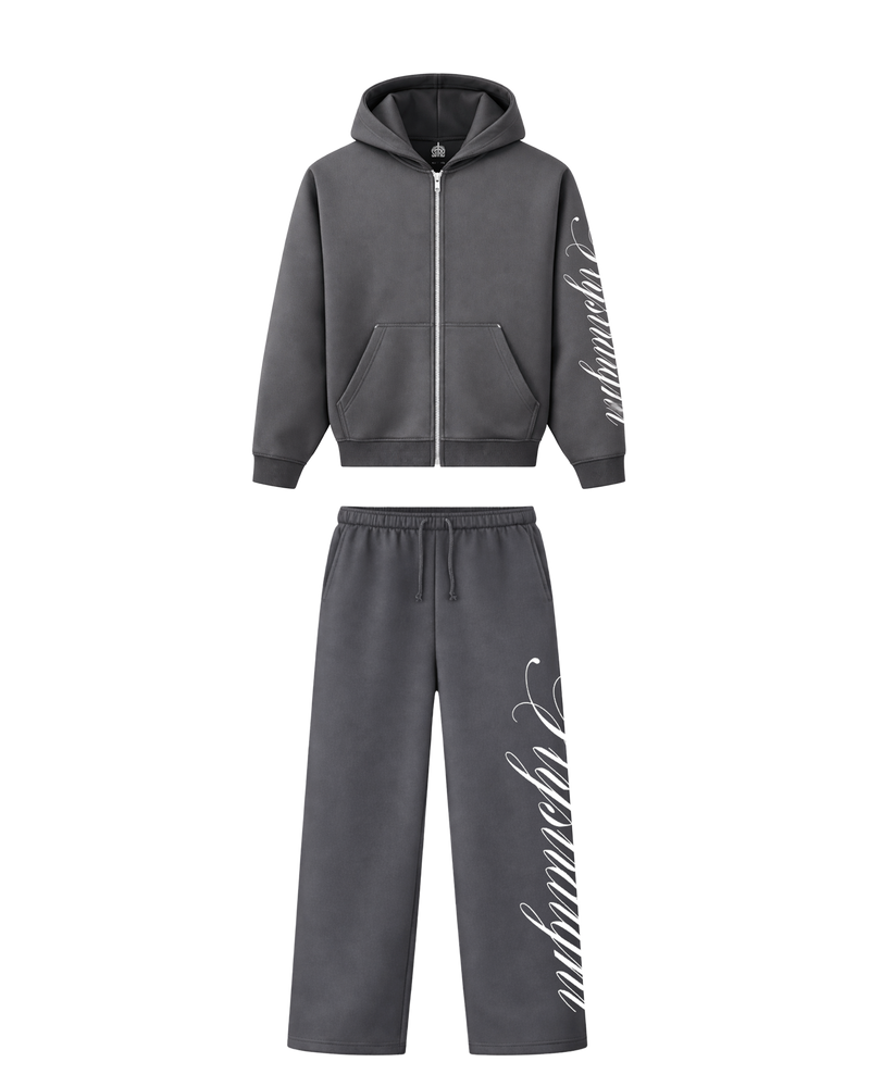 STR8 Boxy Grey Tracksuit