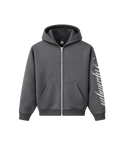 STR8 Grey Zip Hoodie