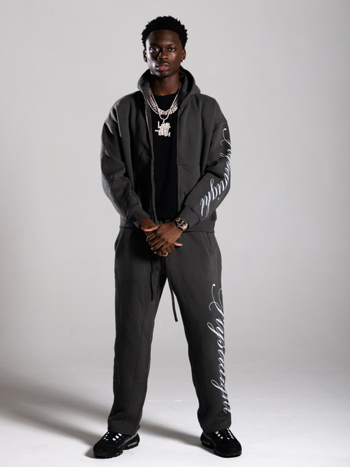 STR8 Grey Straight Leg Joggers